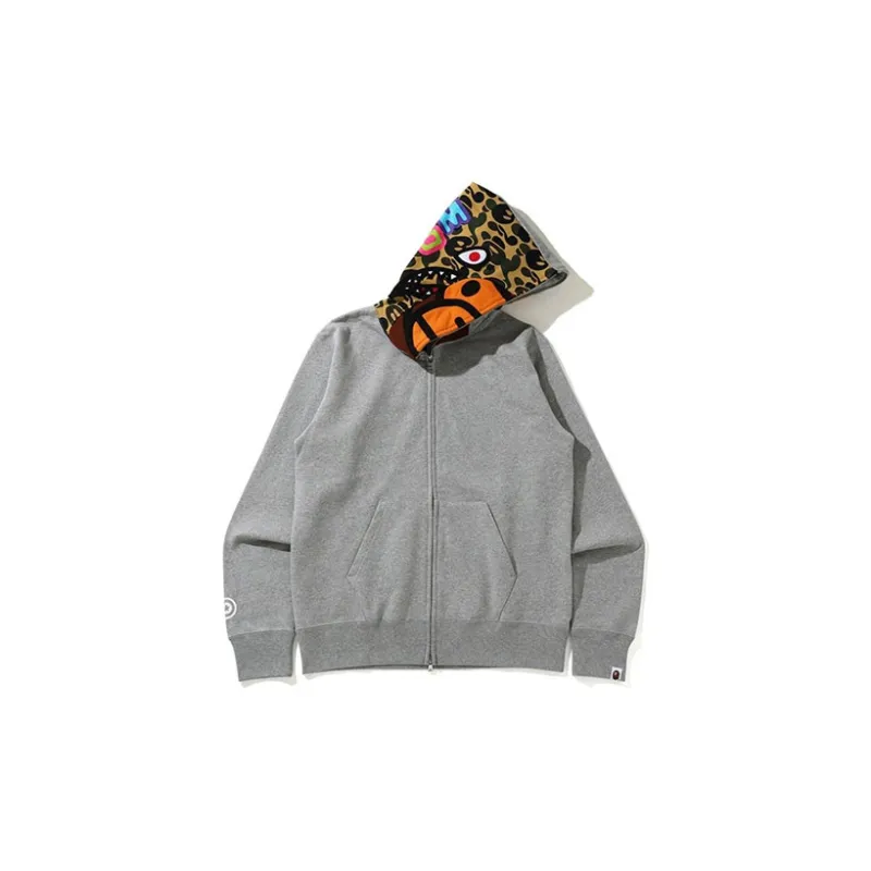 Bape Milo Shark Full Zip Hoodie-7