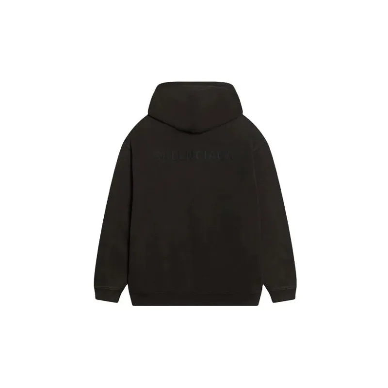 Balenciaga Sweatshirt Loose Fit Style Men's Dark Brown-1