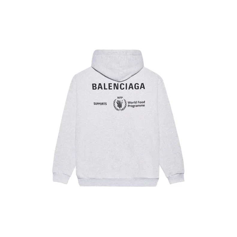 Balenciaga Sweatshirt Regular Fit Men's Light Gray-1