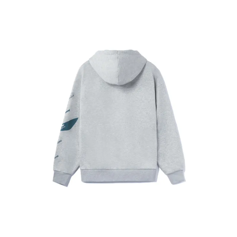 LiNing Sweatshirt Unisex Cream Gray-1
