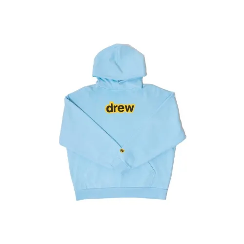 Drew House Letter Logo Series Sweatshirts Unisex Ice Blue