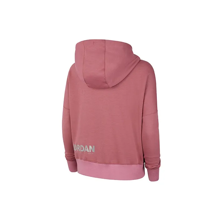 Jordan Sweatshirts Women's Light Berry Red-1