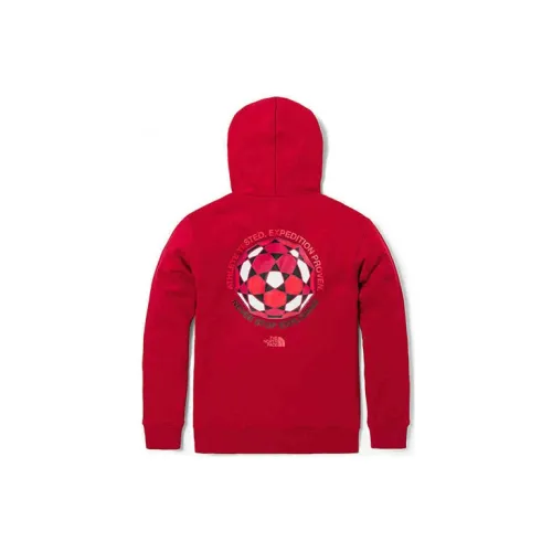 THE NORTH FACE Winter Olympics Limited Collection Sweatshirts Unisex Red