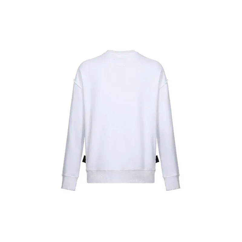 VERSACE JEANS COUTURE Crew Neck Regular Sweatshirt Men's White-1