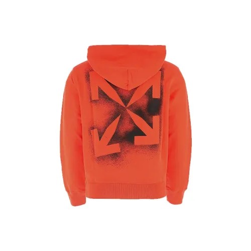 OFF-WHITE FW20 Sweatshirts Men Orange Red