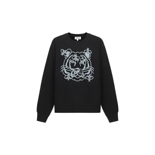 KENZO Letter Logo Sweatshirts Men Black