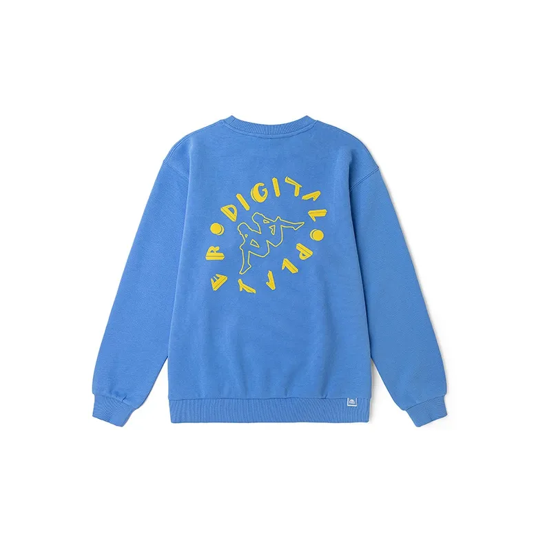 Kappa Crew Neck Loose Fit Sweatshirt Spring Autumn And Winter Unisex-13