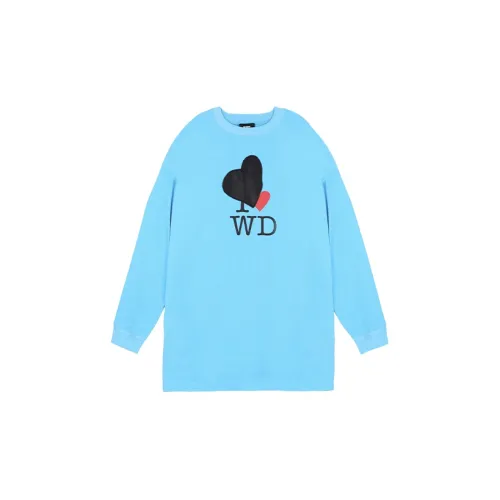 WE11DONE Sweatshirts Unisex Blue