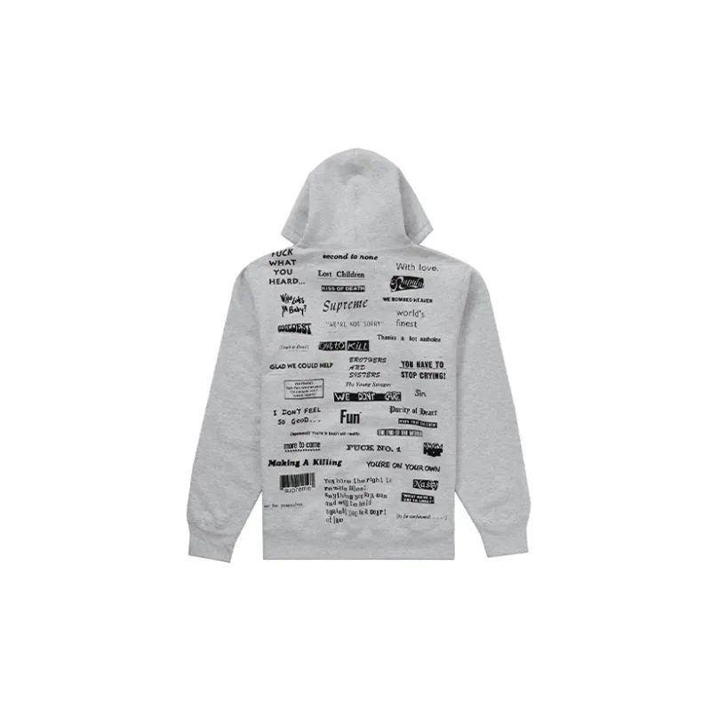 Supreme Stop Crying Hooded Sweatshirt-5