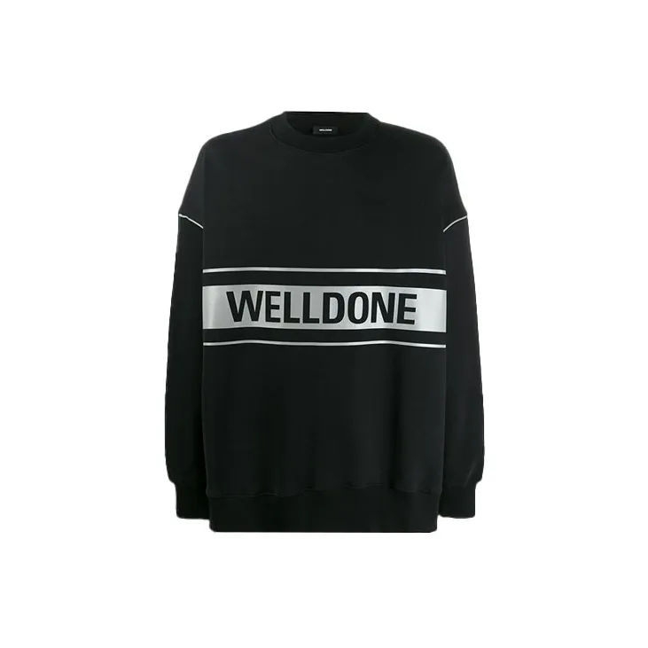 WE11DONE 'Well Done' Print Hoodie-1