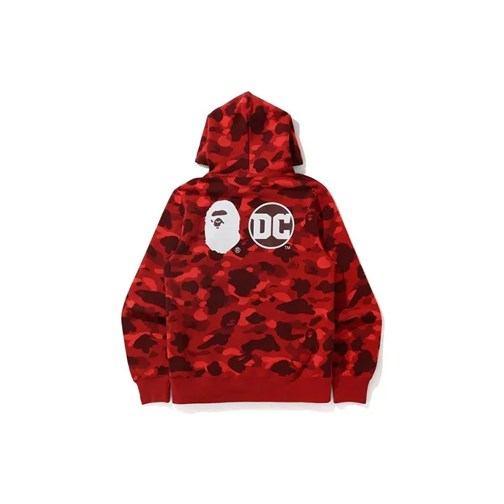 A BATHING APE X Dc Superman Camo Pullover Hoodie-3