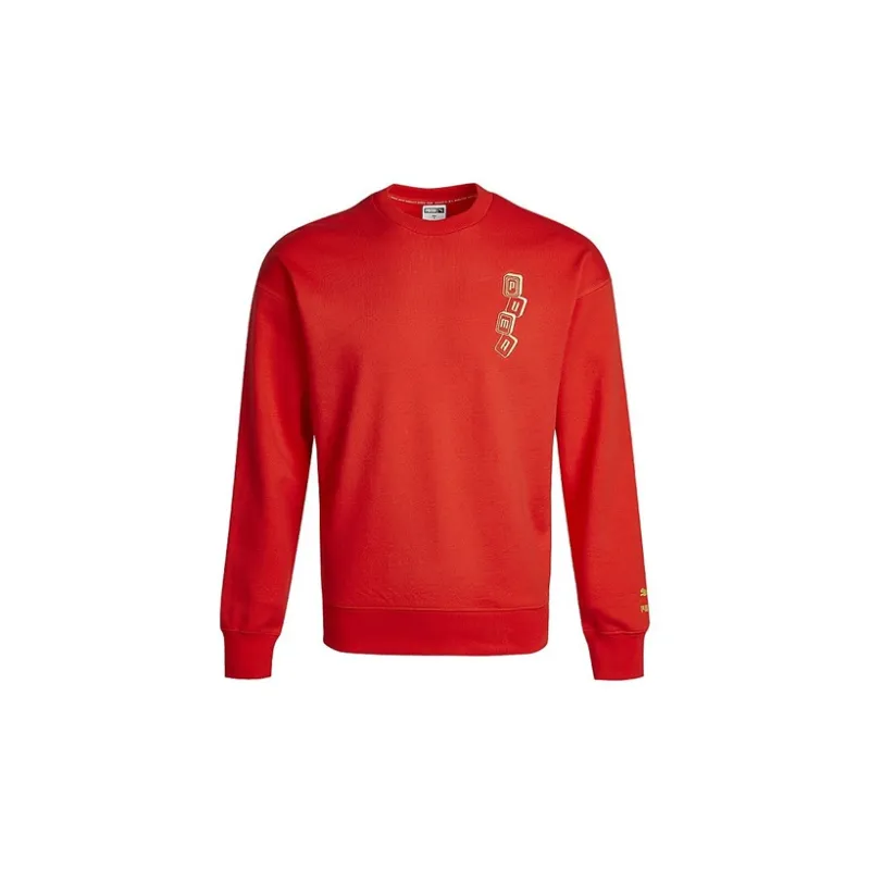 PUMA YOTOX Sweatshirts Men Red-1