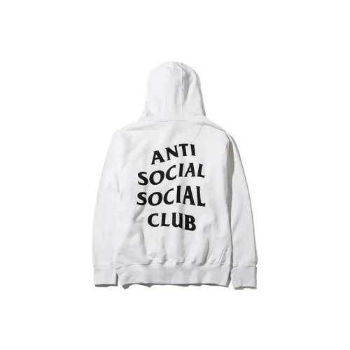 ANTI SOCIAL SOCIAL CLUB Logo Print Hoodie White