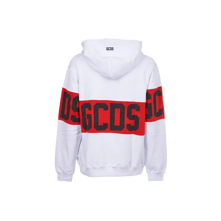 GCDS Logo Print Hoodie-1