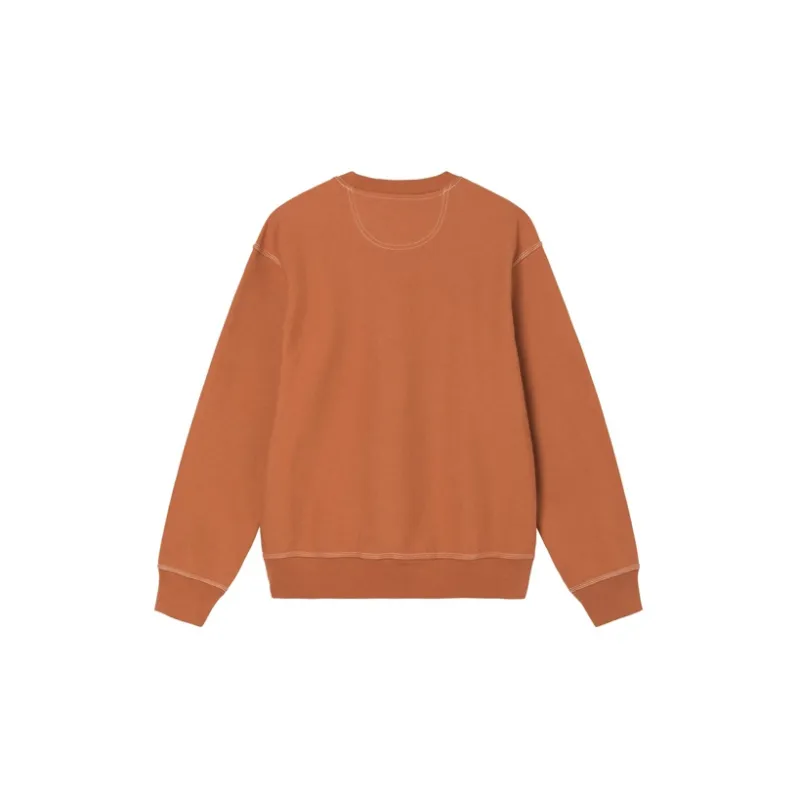 Stussy Contrast Stitch Label Crew-10