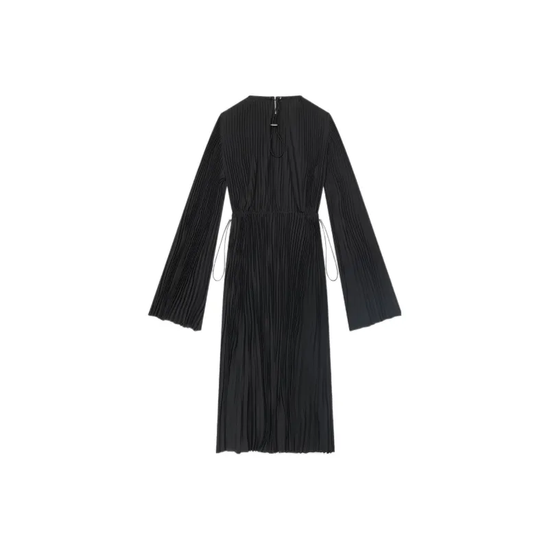 Balenciaga FW22 Long Sleeved Dresses Women's Black-1