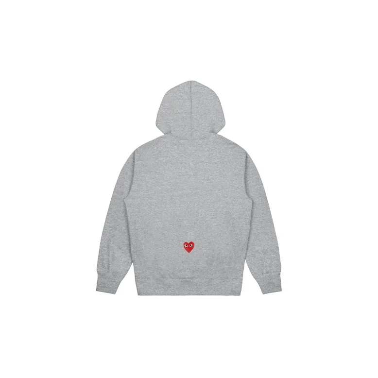 Converse X CDG Play CDG Play X Converse Sweatshirts Men Gray-1