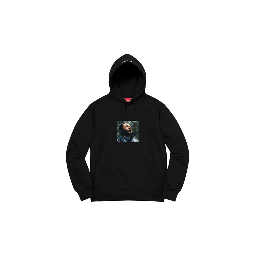 Supreme Marvin Gaye Hooded popular Sweatshirt