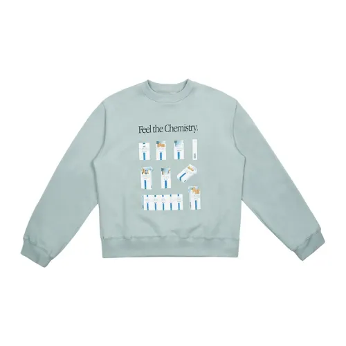 CHEMIST CREATIONS Sweatshirts Unisex Gray Green