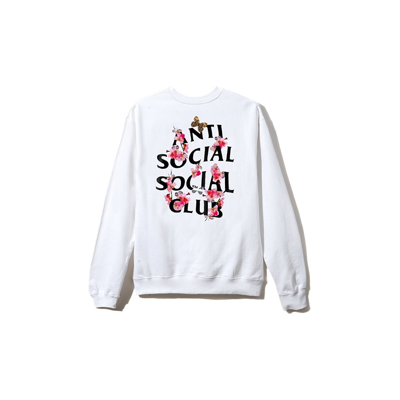 Anti social social club kkoch hoodie white sale