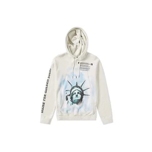 OFF-WHITE Liberty Print Cotton Hoodie 