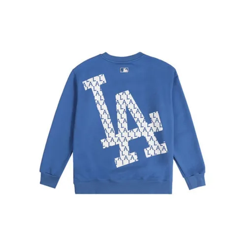 MLB Old Flower Sweatshirts Unisex Blue