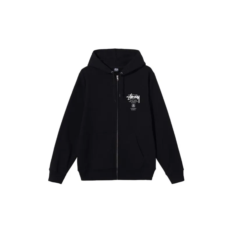 Stussy X Dover Street Market Zip Hoodie-3