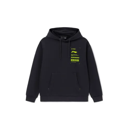 LINING Sports Fashion Collection Sweatshirts Unisex Black