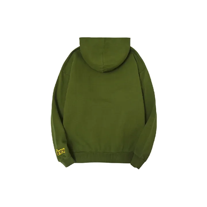 Drew House Letter Logo Series Sweatshirts Unisex Green-1