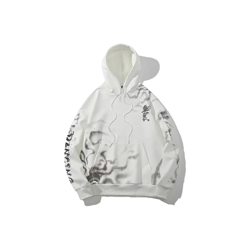 SANSYAS Sweatshirts Unisex White-1