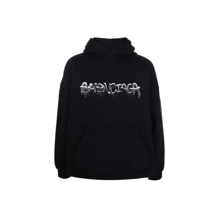 Balenciaga Wide Fit Slime Hoodie-6