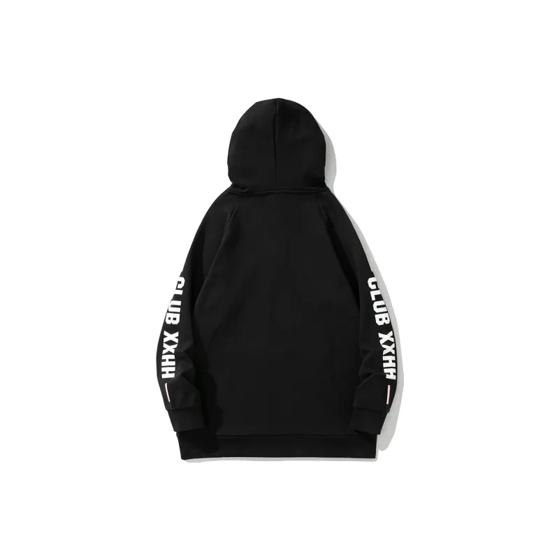Clubxxhh Sweatshirts Unisex Black-1