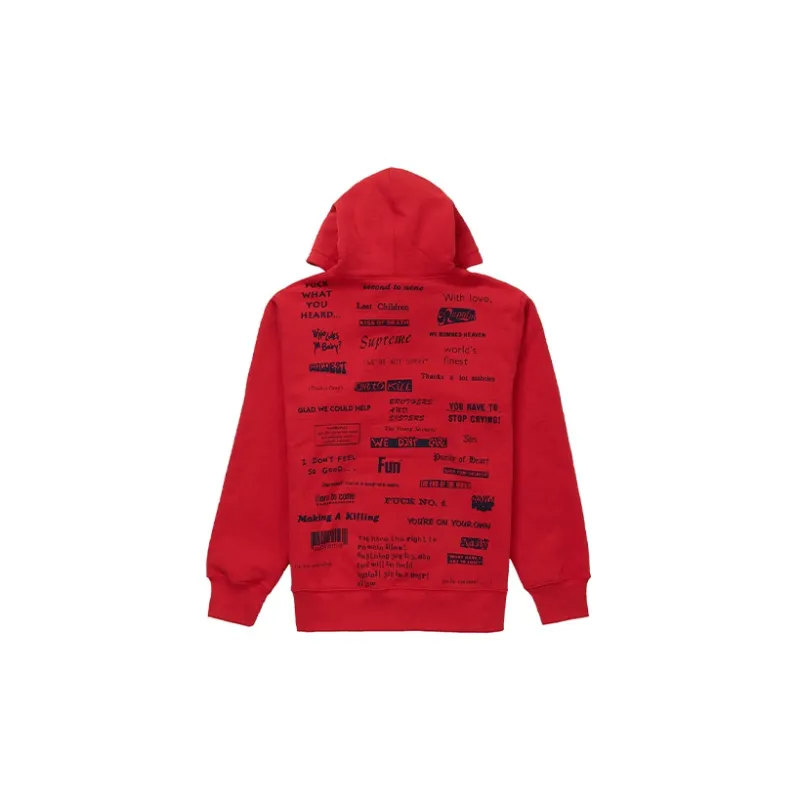Supreme Stop Crying Hooded Sweatshirt-3