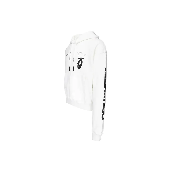 OFF WHITE Splitted Arrows Hoodie-2