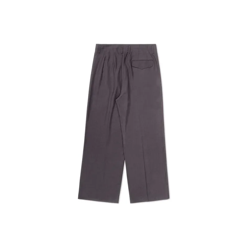 OPICLOTH Casual Pants Unisex Dark Purple-1