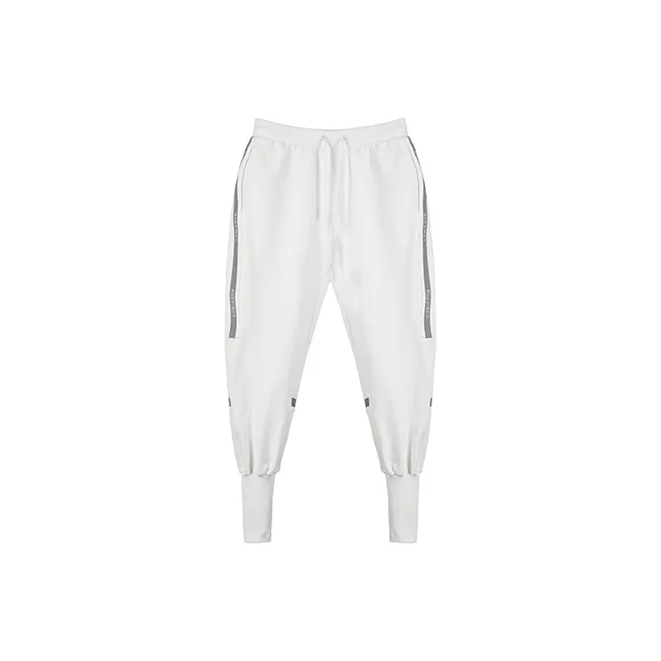 NORVINCY Elastic Cuff Micro Stretch Knitted Sweatpants Unisex-2