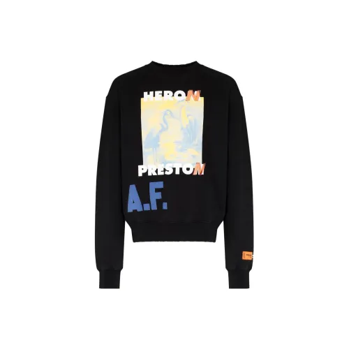 HERON PRESTON A.F. Authorised Oversized Crewneck 