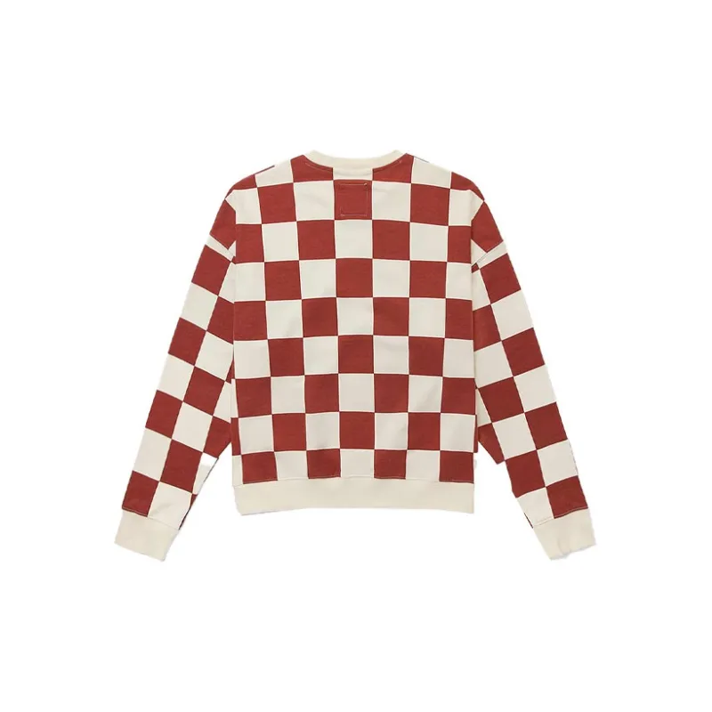 Vans Grid CrewNeck Pullover Red-1