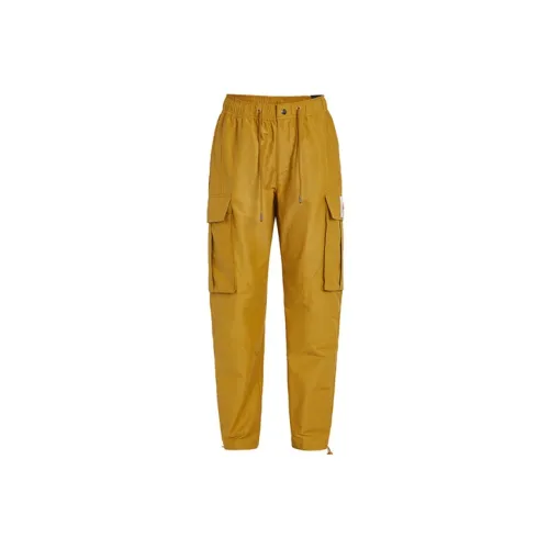 Jordan Knitted Sweatpants Men Wheat Yellow