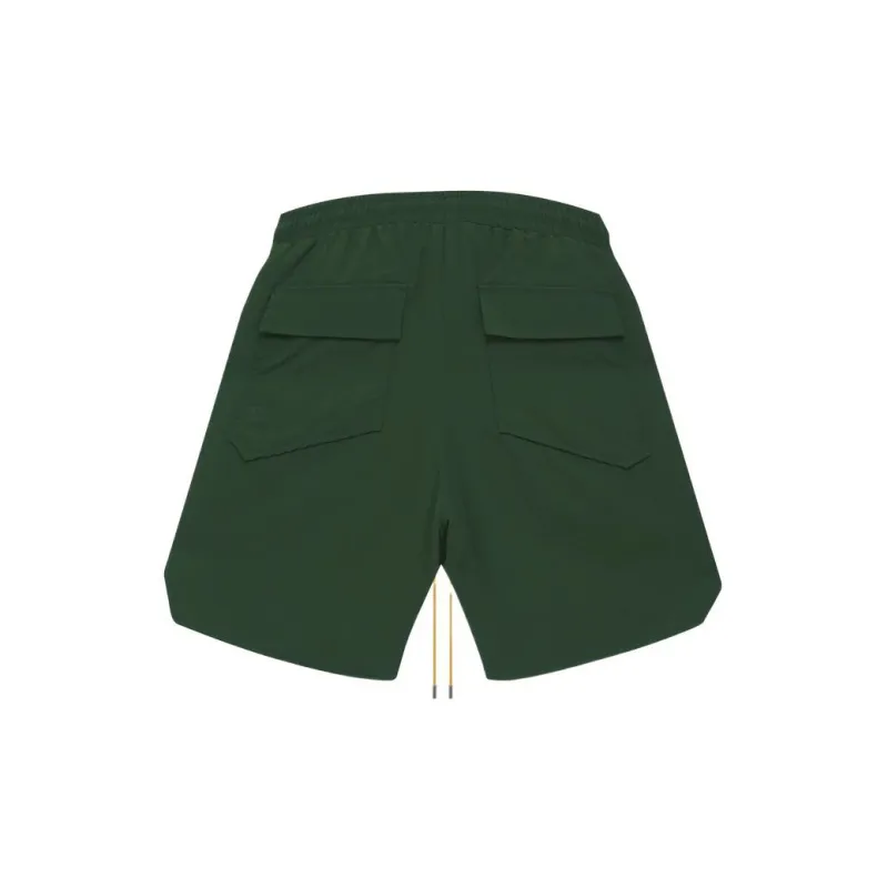 RHUDE Casual Shorts Men Green-1