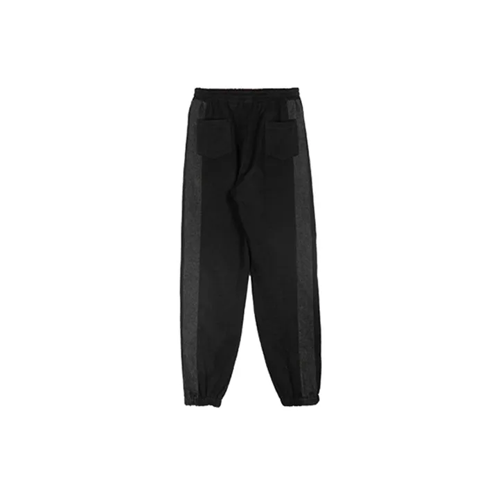 FRLMK Casual Pants Unisex Black-1