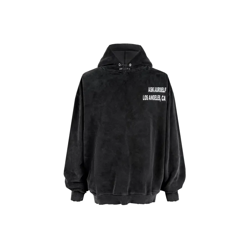 Askyurself Sweatshirts Unisex Black-1