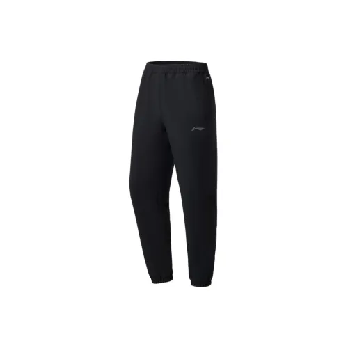 LINING Running Collection Knitted Sweatpants Men Black