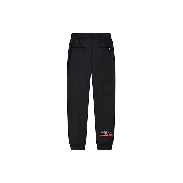 FILA x MIHARA YASUHIRO/ Knitted Sports Pants Men's Black-1