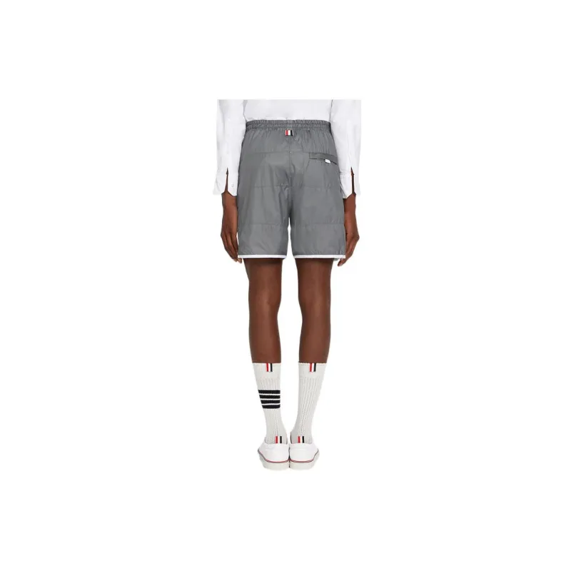 THOM BROWNE Ripstop Drawstring Track Shorts-1