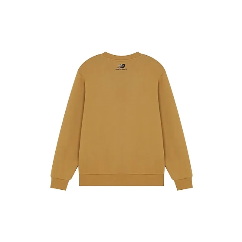 New Balance Sweatshirts Men Yellow-1
