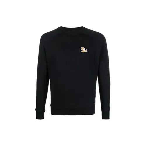 Maison Kitsune Sweatshirts Unisex Black