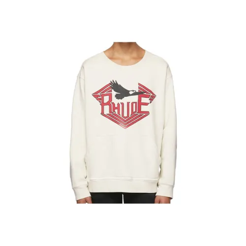 RHUDE Sweaters Men Gray White