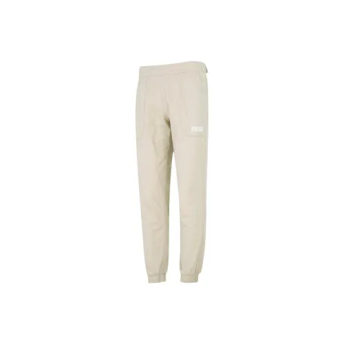 PUMA MODERN BASICS Knitted Sweatpants Men Beige