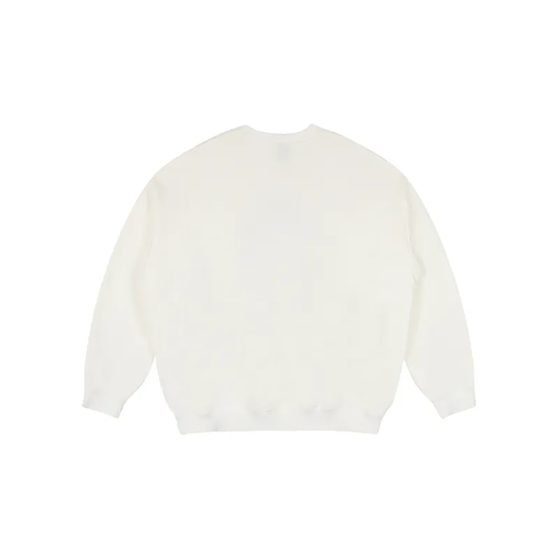 MAKE HAPPINESS Sweatshirts Unisex White-1